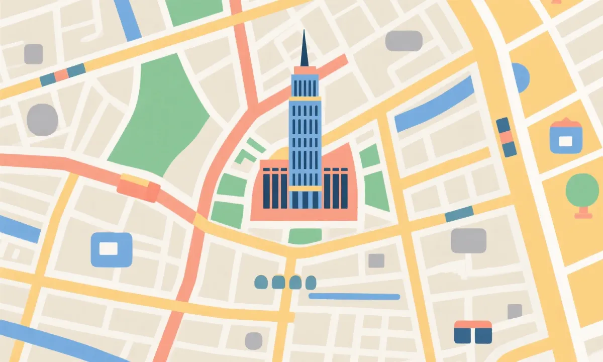 办公地点示意图